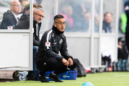 s tränare Jesper Björk och tränare Nebojsa Novakovic