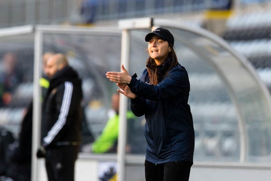 Eskilstunas assisterande tränare Elena Sadiku