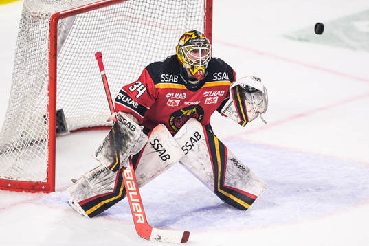 Luleås målvakt Joel Lassinantti