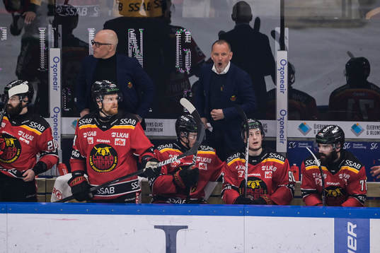Luleås  tränare Thomas Berglund