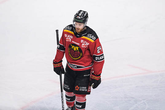 Luleås Brendan Shinnimin deppar i samband med att han blir