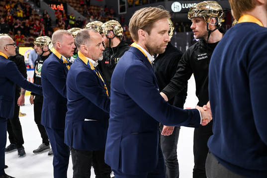 Luleås  tränare Thomas Berglund