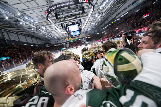 under final sju i SHL mellan Luleå och Färjestad