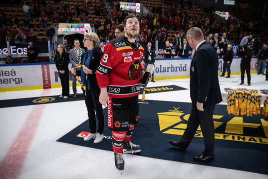 Luleås Erik Gustafsson deppar