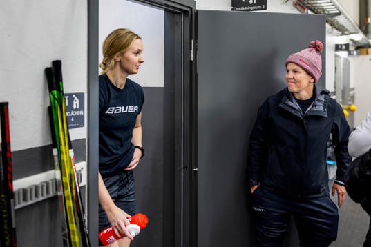 Karin Svedberg och Erika Holst