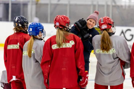 Tränare Erika Holst Frölunda