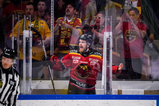 Luleås Brendan Shinnimin reagerar i utvisningsbåset