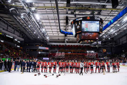 Luleås spelare deppar