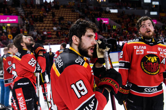 Luleås Filip Pyrochta, Konstantin Komarek och Oscar