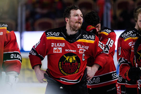 Luleås Erik Gustafsson deppar