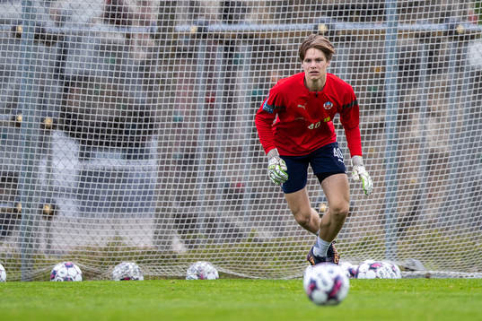 Målvakt Nils Arvidsson