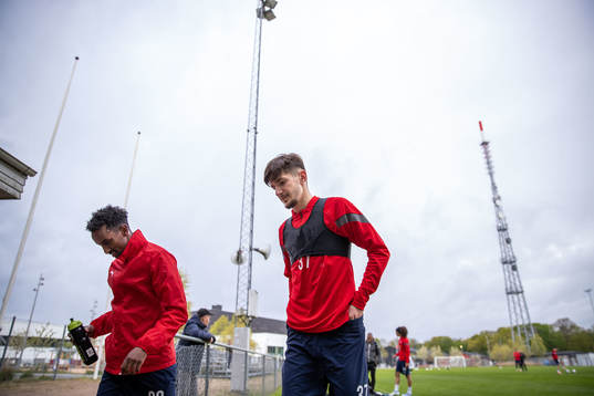 Taha Ali och Armin Gigovic