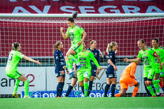 Kristianstads Delaney Baie Pridham jublar