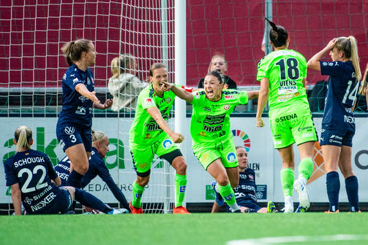 Kristianstads Delaney Baie Pridham jublar