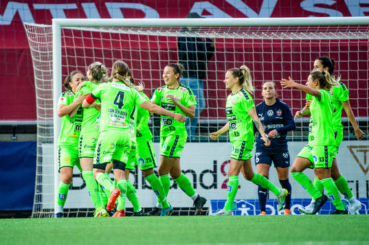 Kristianstads spelare jublar