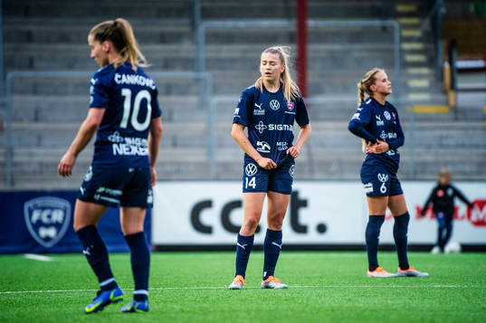 Rosengårds Jelena Cankovic, Charlotte Grant och Ria Noora