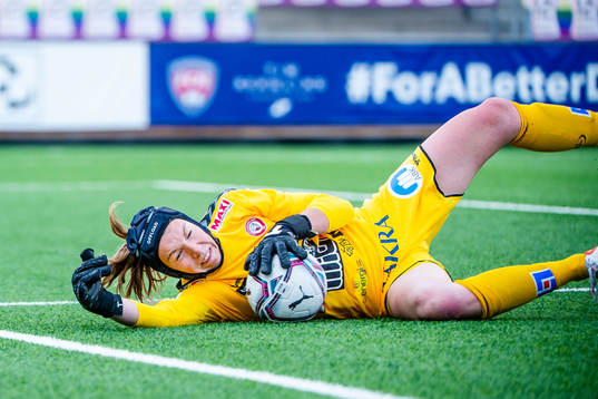 Kristianstads målvakt Melina Loeck