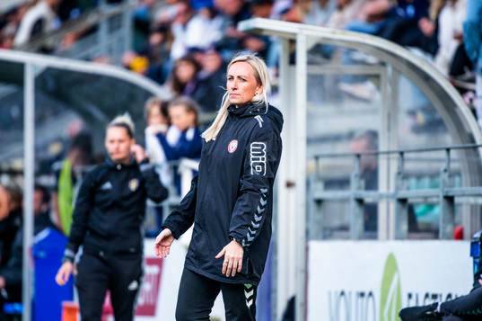 Kristianstads tränare Elisabet Gunnarsdóttir