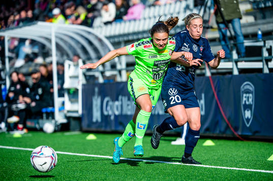 Kristianstads Alice Nilsson mot Rosengårds Mia Persson