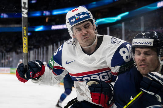 Michael Haga of Norway and Mikko Lehtonen of Finland