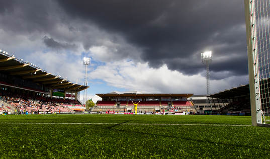 Vy över Behrn Arena