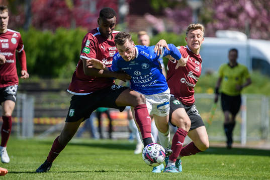 Västerås Theodore Rask och Simon Gefvert mot Trelleborgs