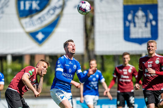 Trelleborgs Nicolas Mortensen mot Västerås Jesper Merbom