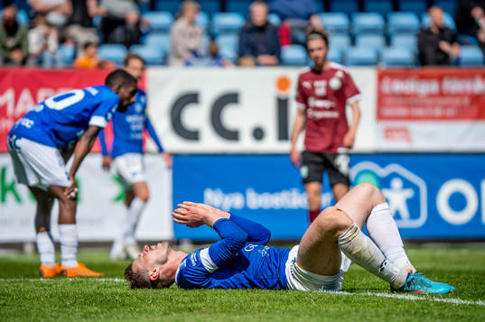 Trelleborgs Nicolas Mortensen deppar