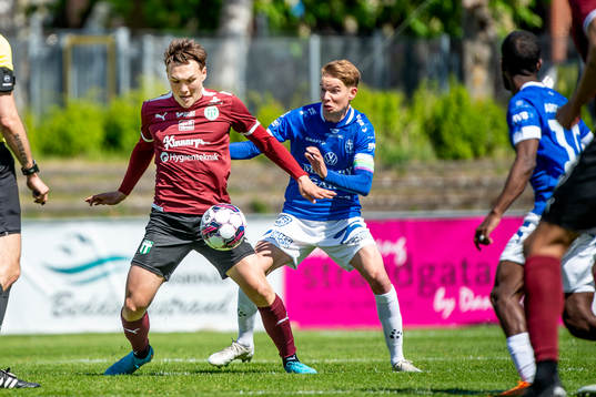 Västerås Miguel Sandberg mot Trelleborgs Johan Blomberg