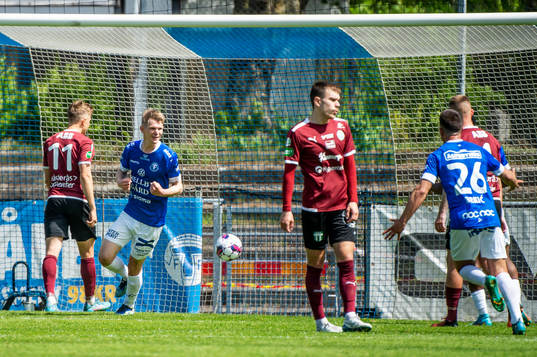 Trelleborgs Fritiof Björkén jublar