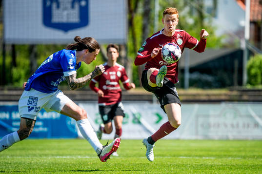Västerås Daniel Ask mot Trelleborgs Isak Jönsson