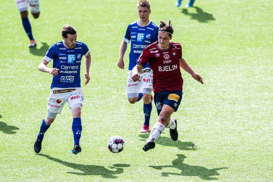 Norrbys Nino Osmanagic och Örgrytes Kevin Ackermann