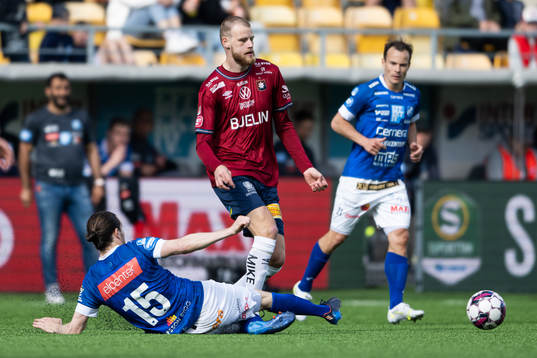 Norrbys Nino Osmanagic och Örgrytes Elias Gustafson