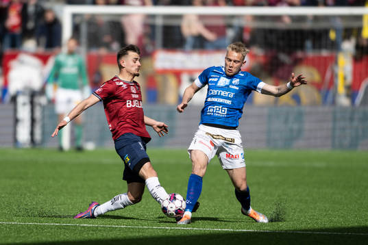 Örgrytes Ajdin Zeljkovic och Norrbys Johan Brannefalk