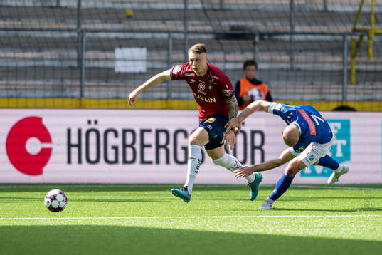 Örgrytes Marcus Haglind Sangré och Norrbys Perparim Beqaj