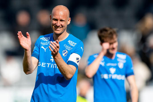 Halmstads Andreas Johansson jublar