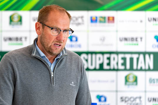 Halmstads tränare Magnus Haglund
