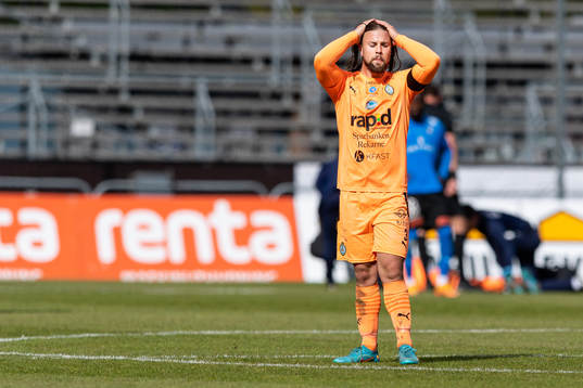 AFC Eskilstunas Abdelkarim Mammar Chaouche deppar