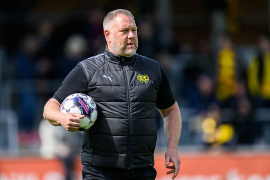 Mjällbys assisterande tränare Stefan Ekstrand