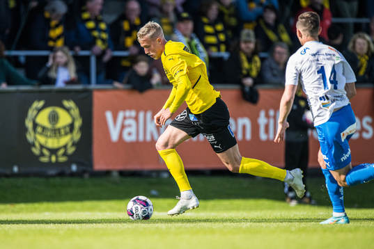 Mjällbys Herman Johansson  och Värnamos Marcus Antonsson