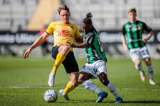 Lunds Axel Jidorf och GAIS Michael Kargbo
