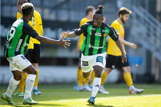 GAIS Michael Kargbo jublar