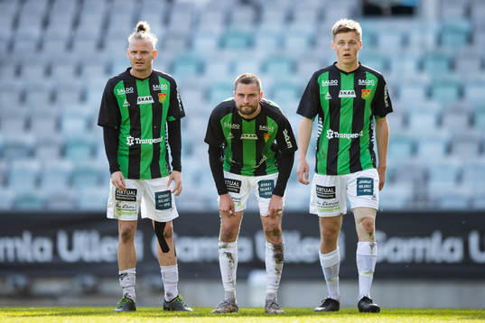 GAIS Jonas Lindberg, Axel Norén och Axel Henriksson