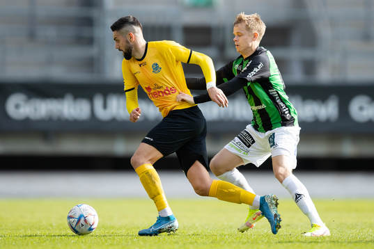 Lunds Bozidar Velickovic och GAIS Filip Gustafsson