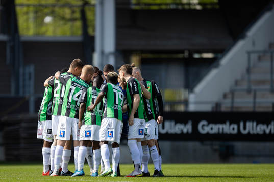 GAIS samlade innan fotbollsmatchen i Ettan södra mellan