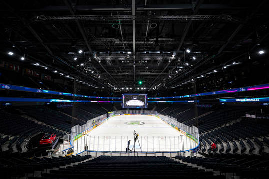 General interior view over Nokia Arena