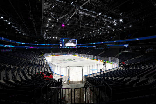 General interior view over Nokia Arena