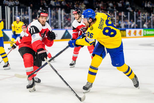 Erik Kirchschläger of Austria and Mathias Bromé of Sweden