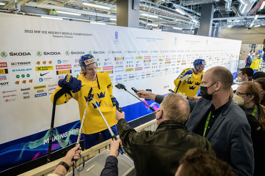 Rasmus Dahlin of Sweden