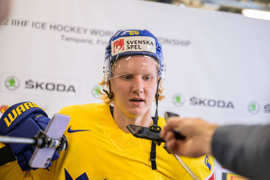 Rasmus Dahlin of Sweden